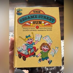 Sesame Street The Sesame Street Sun Book 1981